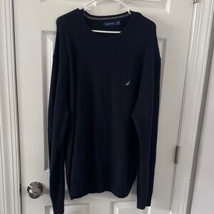 Nautica Men's Navy Crewneck Sweater